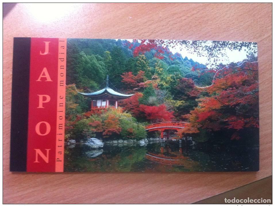 Sellos: ONU GENEVE GENF CARNET DE PRESTIGE 2001 C432 JAP&Oacute;N PATRIMONIO MUNDIAL NUEVO**TB
