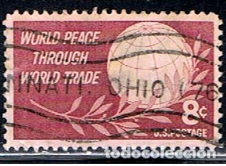 Sellos: ESTADOS UNIDOS // YVERT 668 // 1959 ... USADO