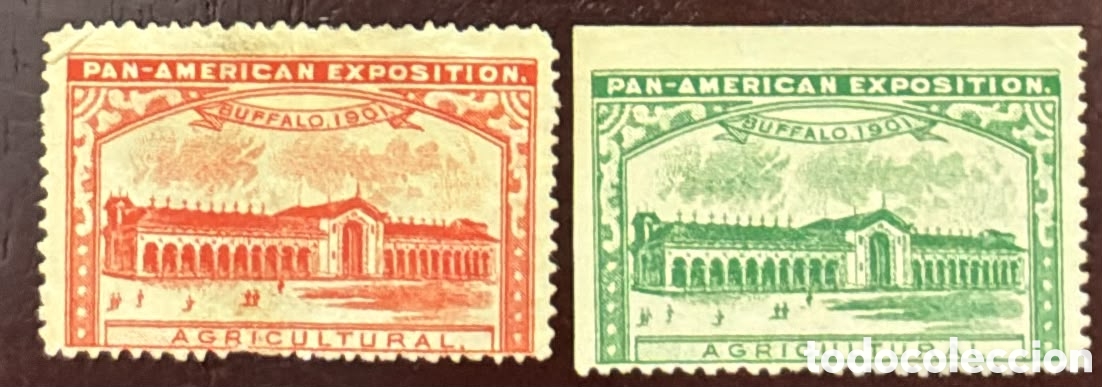 Sellos: CA)United States 1901.Pan-American Exposition in Buffalo, New York.