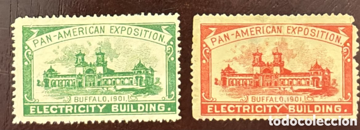 Sellos: CA)United States 1901.Pan-American Exposition in Buffalo, New York.