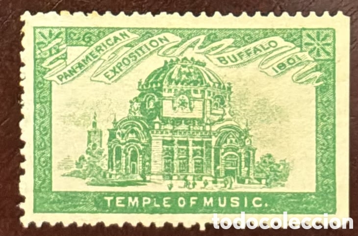 Sellos: CA)United States 1901.Pan-American Exposition in Buffalo, New York. Mnh