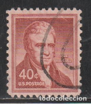 Sellos: ESTADOS UNIDOS // YVERT 603 // 1955-56 ... USADO