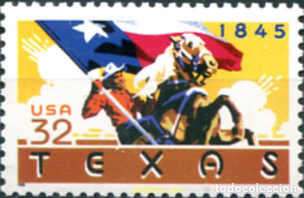 Sellos: 86892 MNH ESTADOS UNIDOS 1995 150 ANIVERSARIO DEL ESTADO DE TEXAS.