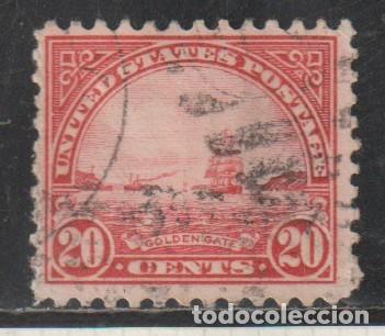 Sellos: ESTADOS UNIDOS // YVERT 242 B (10 1/2X11) // 1922-25 ... USADO