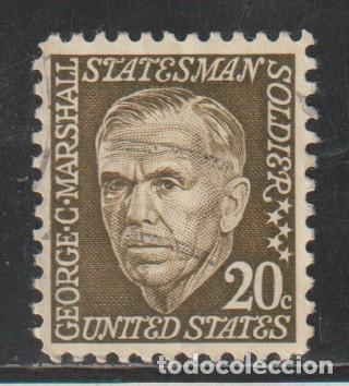 Sellos: ESTADOS UNIDOS // YVERT 822 // 1967-68 ... USADO