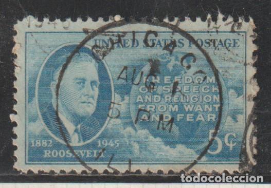 Sellos: ESTADOS UNIDOS // YVERT 485 // 1945 ... USADO