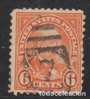 Sellos: ESTADOS UNIDOS // YVERT 233 B (D.: 11X10 1/2) // 1922-25 ... USADO