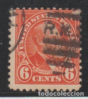 Sellos: ESTADOS UNIDOS // YVERT 233 A (D.: 11X11) // 1922-25 ... USADO