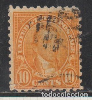 Sellos: ESTADOS UNIDOS // YVERT 237 (DENT. 9 1/2 X 9 1/2) // 1922-25 ... USADO