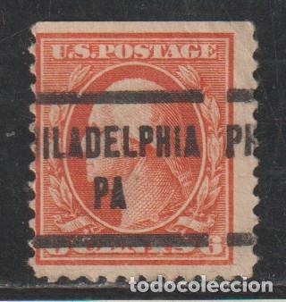 Sellos: ESTADOS UNIDOS // YVERT 204 A // 1916-17 ... USADO