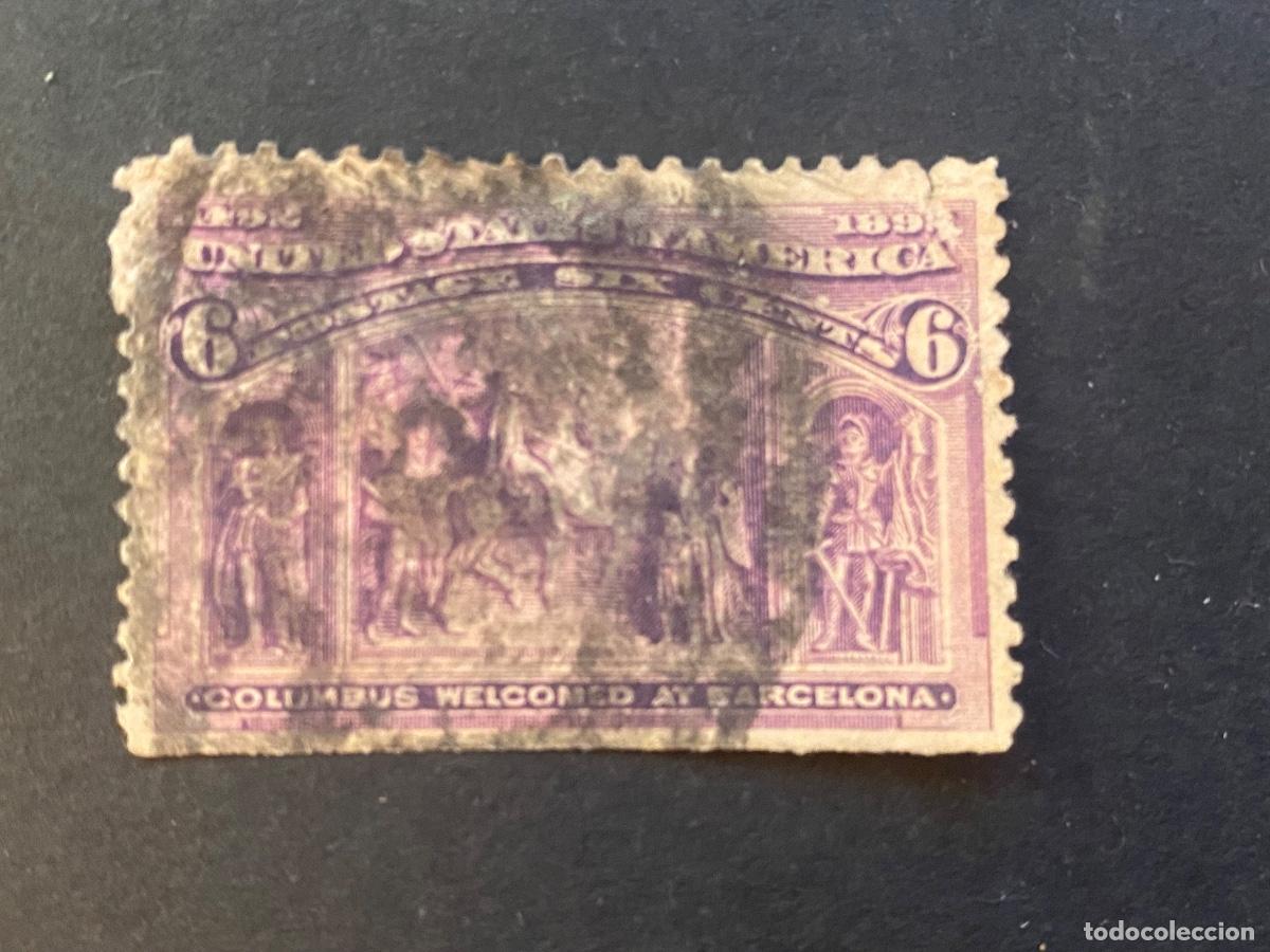 Sellos: Estados Unidos 1893, sello antiguo