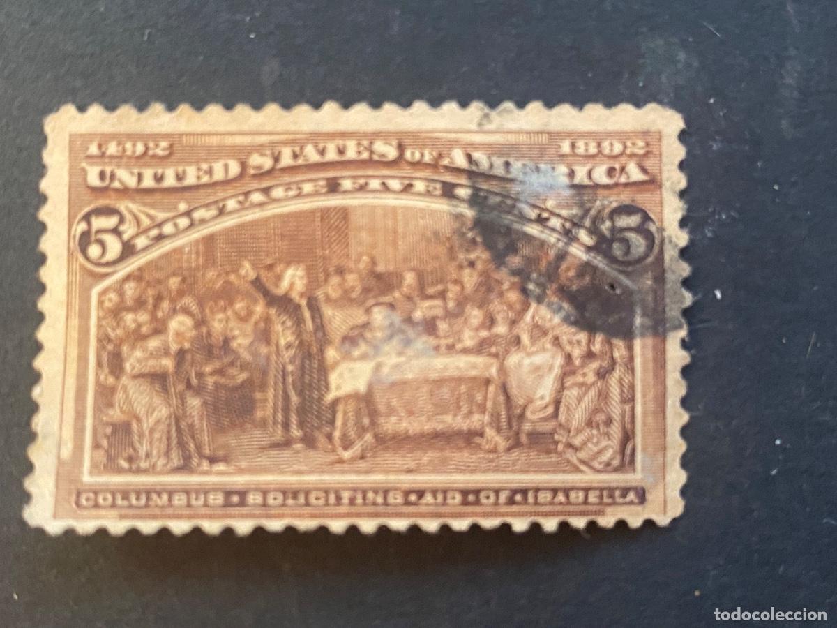 Sellos: Estados Unidos 1893, sello antiguo
