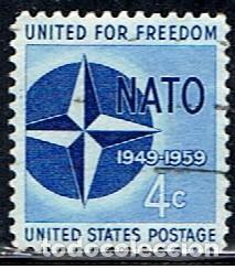 Sellos: ESTADOS UNIDOS // YVERT 666 // 1959 ... USADO