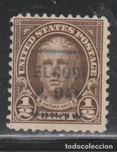 Sellos: ESTADOS UNIDOS // YVERT 256 B (DENT. 11X10 1/2) // 1923 ... USADO