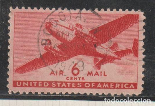 Sellos: ESTADOS UNIDOS // YVERT 26 AEREO // 1941-44 ... USADO