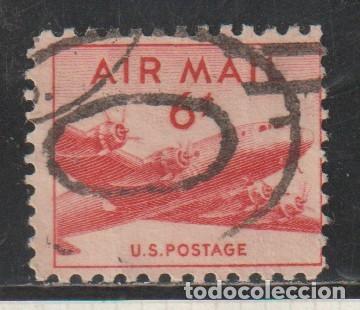 Sellos: ESTADOS UNIDOS // YVERT 35 AEREO // 1943-49 ... USADO