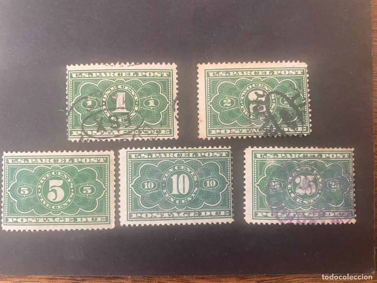 Sellos: Estados Unidos 1913 sellos para Franqueo Postal, serie completa