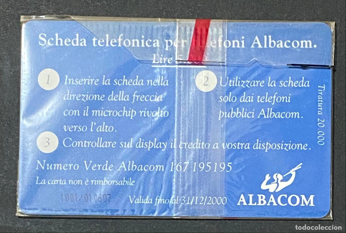 Sellos: Scheda Telefonica Albacom I Giovani Leoni 5000 Lire Nuova Sigillata Tiratura 20000 - Albacom