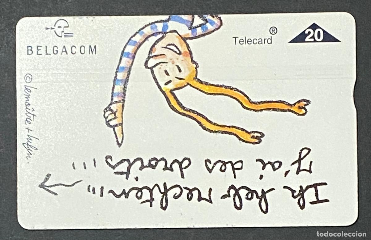 Sellos: Scheda Telefonica Belgio Belgacom Ecoute Enfants Kindertel 20 Unita Usata - Belgacom