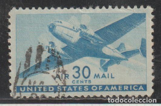 Sellos: ESTADOS UNIDOS // YVERT 31 AEREO // 1940-41 ... USADO