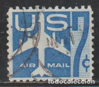 Sellos: ESTADOS UNIDOS // YVERT 50 AEREO // 1958-60 ... USADO
