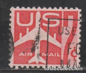 Sellos: ESTADOS UNIDOS // YVERT 51 AEREO // 1958-60 ... USADO