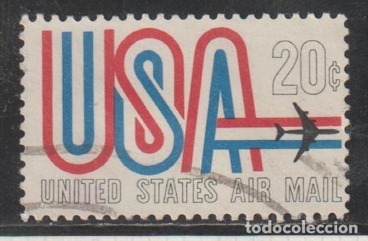 Sellos: ESTADOS UNIDOS // YVERT 71 AEREO // 1968-71 ... USADO