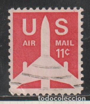 Sellos: ESTADOS UNIDOS // YVERT 74 AEREO // 1971 ... USADO