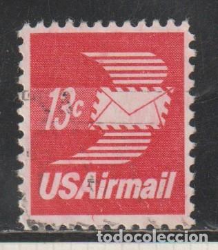 Sellos: ESTADOS UNIDOS // YVERT 80 AEREO // 1973 ... USADO