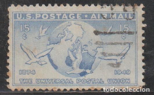 Sellos: ESTADOS UNIDOS // YVERT 42 AEREO // 1949 ... USADO