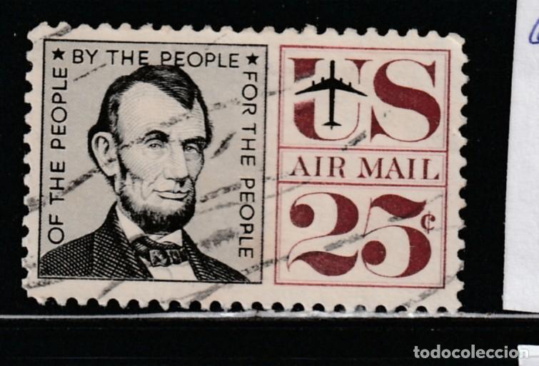 Sellos: ESTADOS UNIDOS // YVERT 60 AEREO // 1959-61 ... USADO