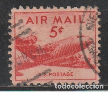 Sellos: ESTADOS UNIDOS // YVERT 34 AEREO // 1939 ... USADO