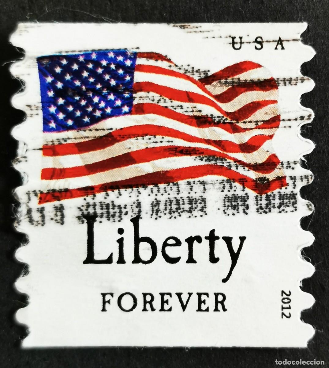 Sellos: SELLO ESTADOS UNIDOS U.S.A.2012, LIBERTAD(LIBERTY), SIN VALOR FACIAL MICHEL US 4818BC
