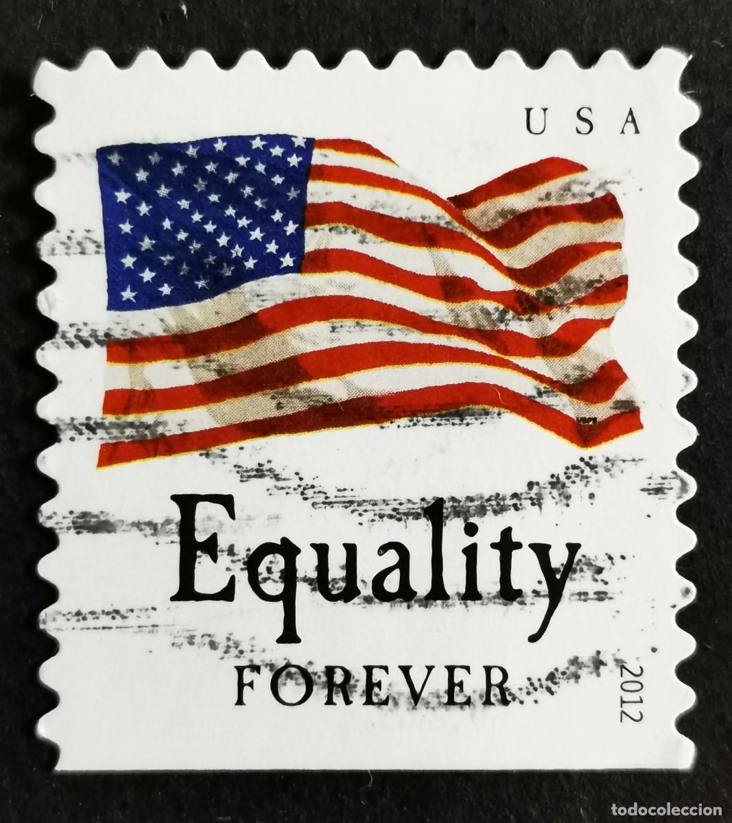 Sellos: Sello Estados Unidos U.S.A.2012, Igualdad, Sin Valor Facial Michel US 4819BD