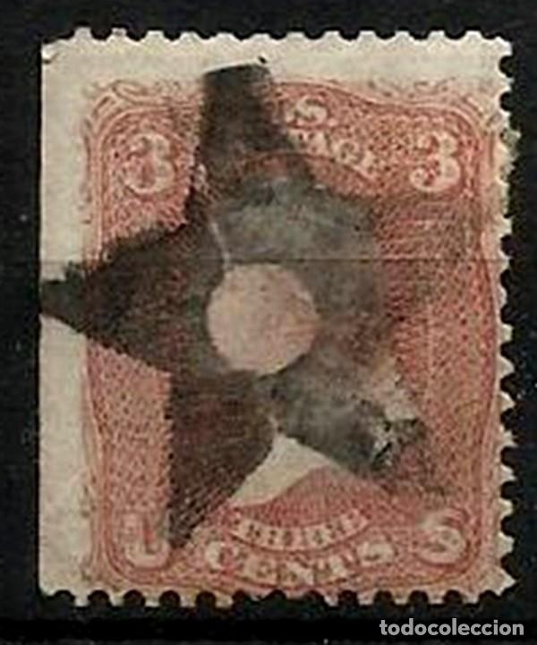 Sellos: EEUU - FRANKLIN - 1861 - CIRCULADO