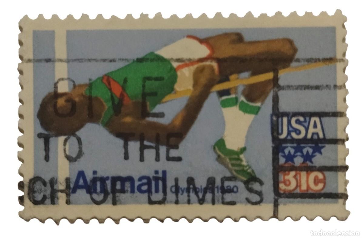 Sellos: ESTADOS UNIDOS 1979 Juegos Ol&iacute;mpicos. Mosc&uacute;&acute;80. USADO.