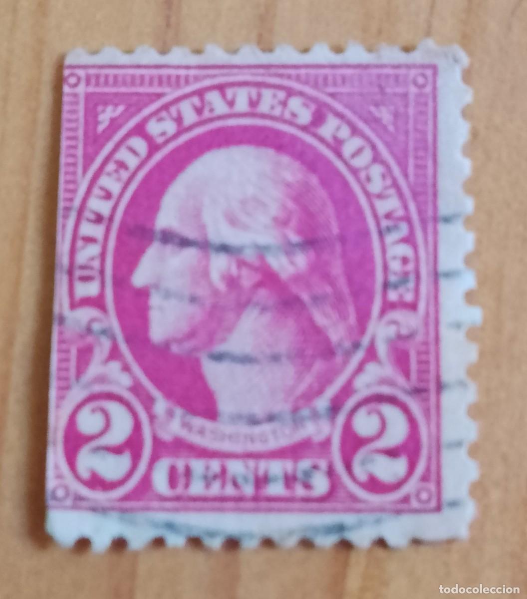 Sellos: EEUU - V/F 2 CENTS - A&Ntilde;O 1911 - G. WASHINGTON