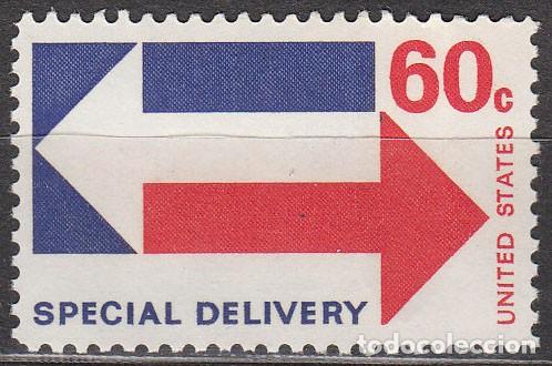 Sellos: ESTADOS UNIDOS IVERT E N&ordm;18, ENTREGA ESPECIAL, SPECIAL DELIVERY, NUEVO **