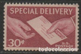 Sellos: ESTADOS UNIDOS IVERT E N&ordm; 17 (A&Ntilde;O 1957) ,CARTA, ENTREGA ESPECIAL, SPECIAL DELIVERY, NUEVO **