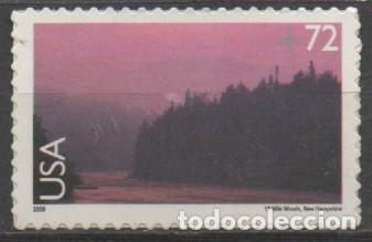 Sellos: ESTADOS UNIDOS IVERT AEREO N&ordm; 137, Bosque Comunitario 13 Mile Woods en Errol New Hampshire nuevo **