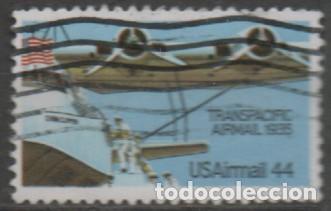 Sellos: Estados Unidos aereo 109. Carga de correo en el &laquo;China Clipper&raquo;, USADO