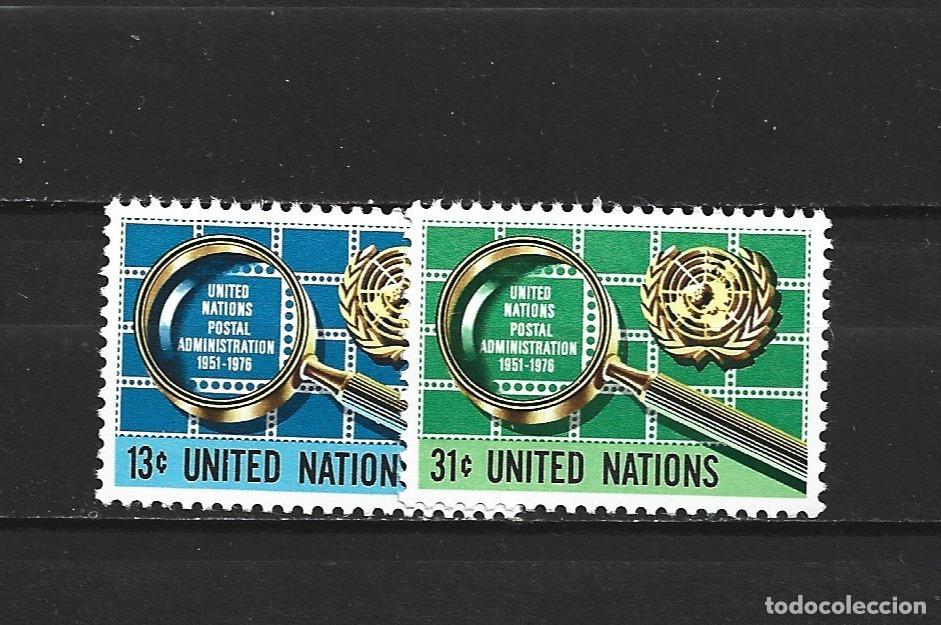 Sellos: NACIONES UNIDAS NUEVA YORK YVERT NUM. 269/270 ** SERIE COMPLETA SIN FIJASELLOS