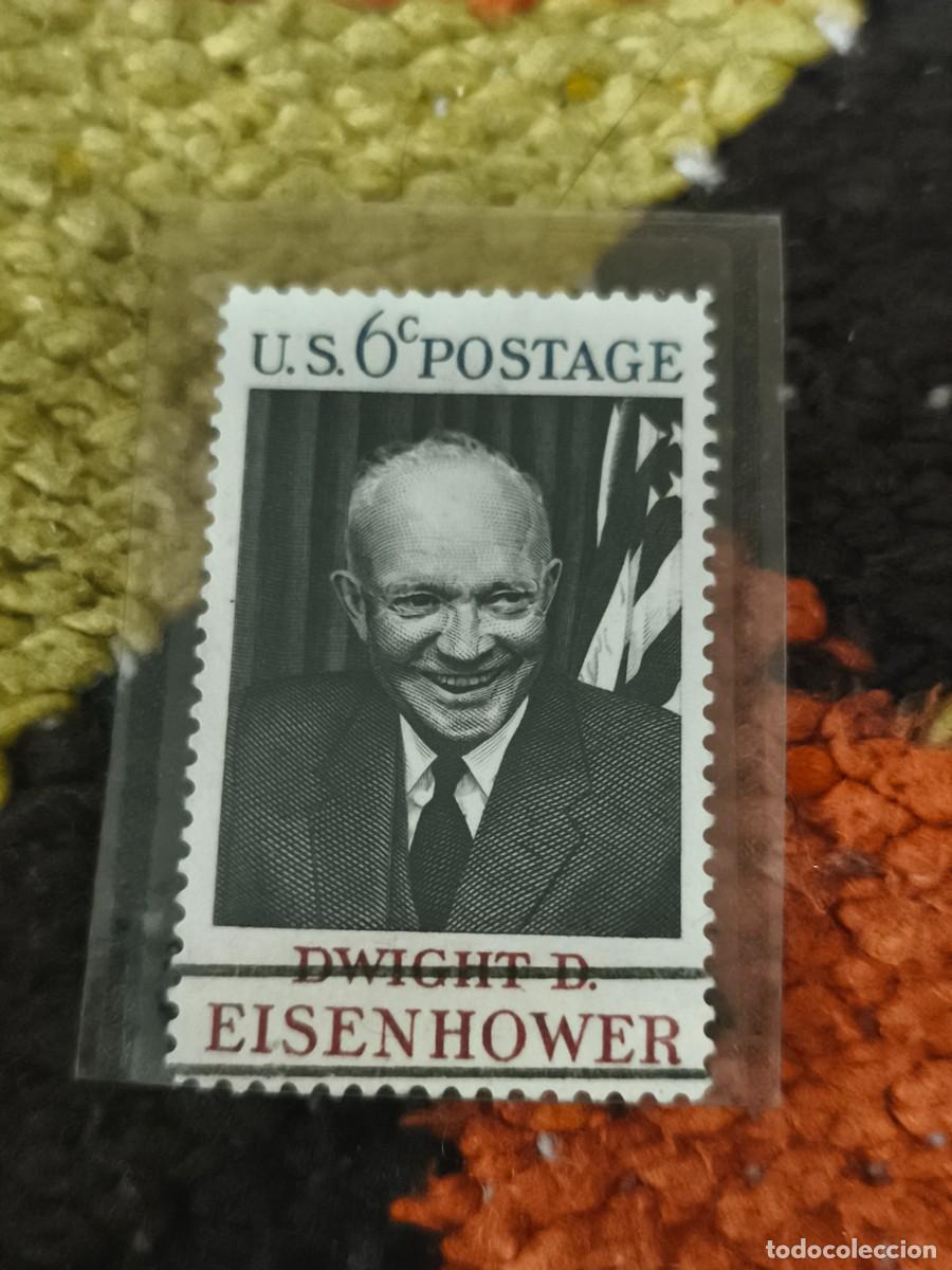 Sellos: Sello eisenhower circulado