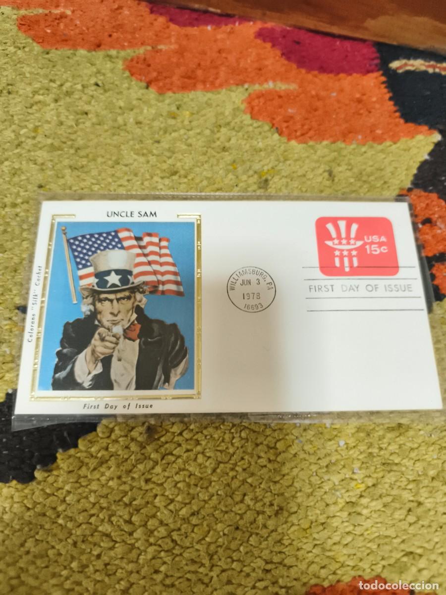 Sellos: Hoja primer d&iacute;a t&iacute;o sam