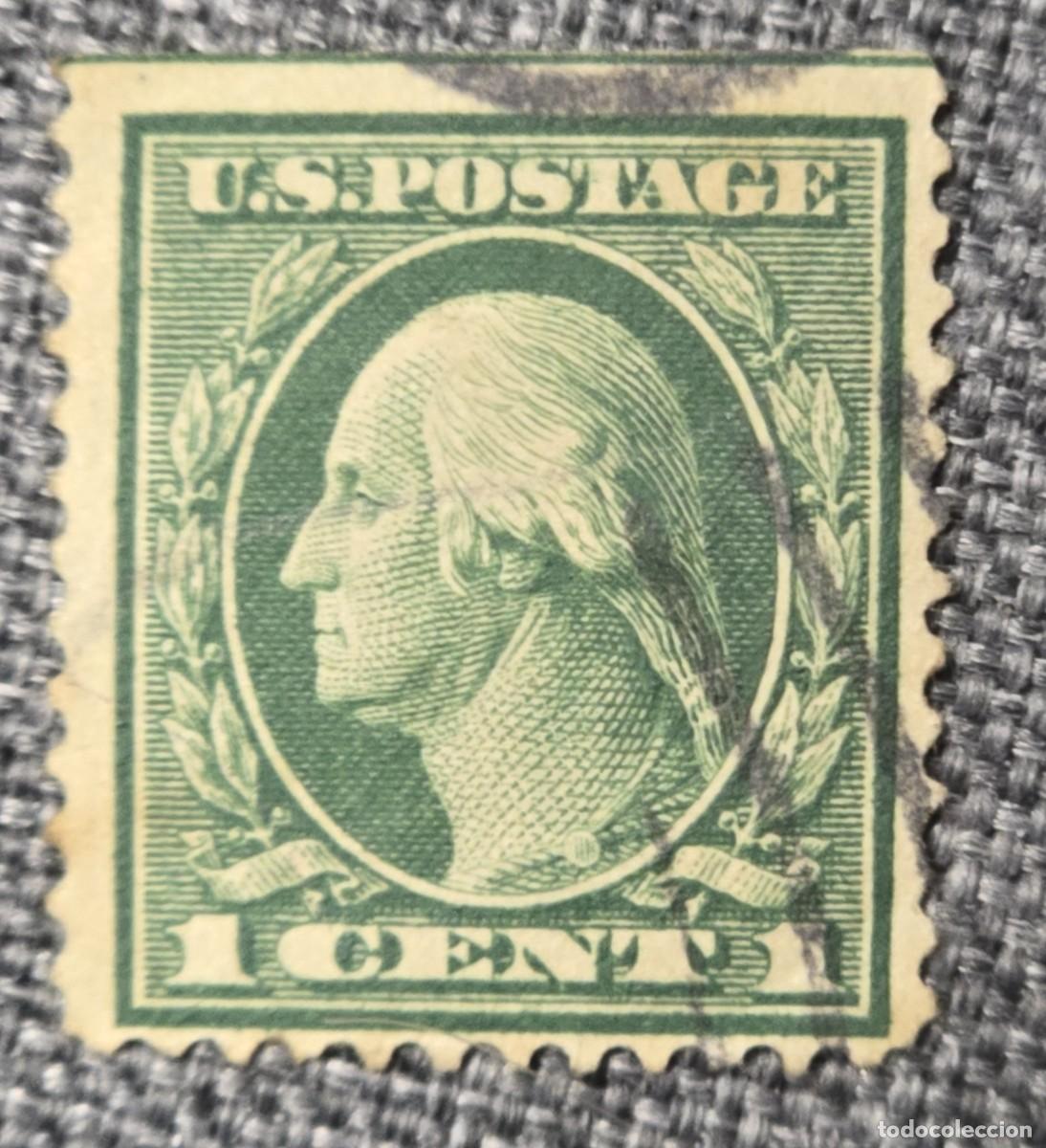 Sellos: SELLO ESTADOS UNIDOS SELLO ANTIGUO imagen de George Washington