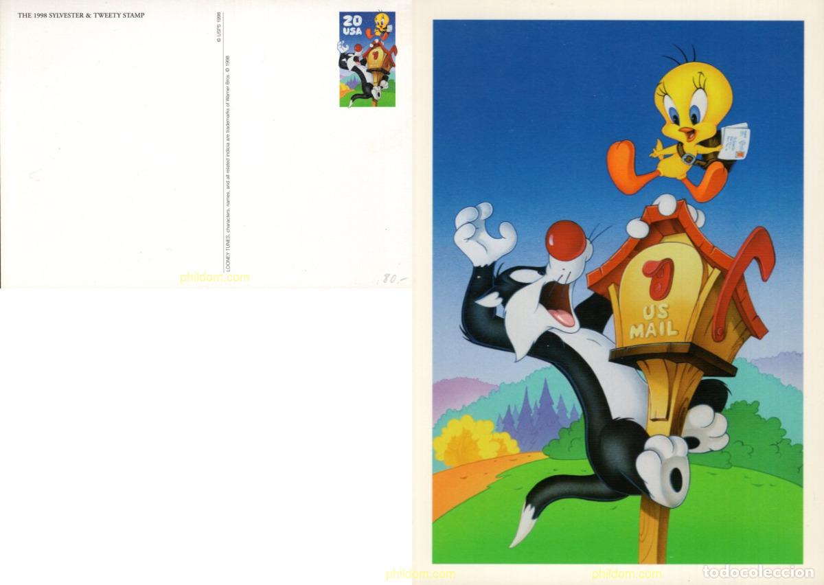 Sellos: 717255 MNH ESTADOS UNIDOS 1998 PERSONAJES DE LA WARNER BROS