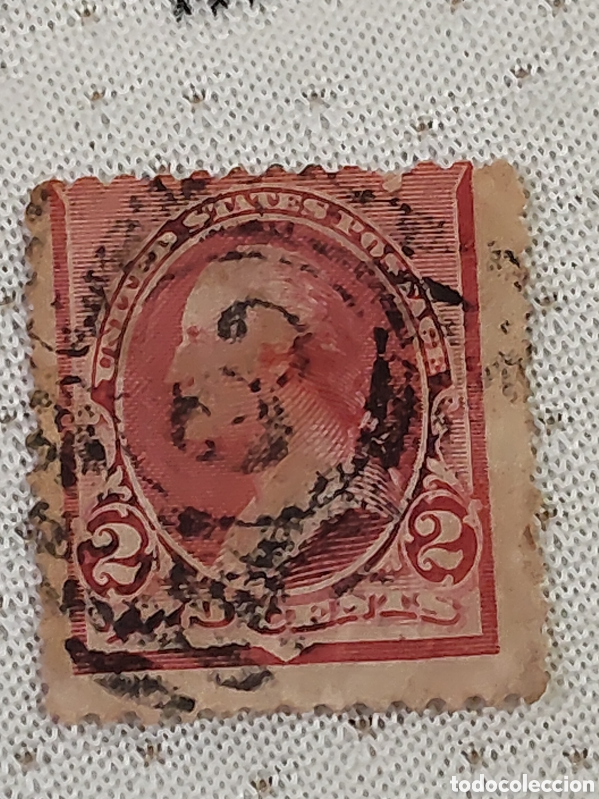 Sellos: Sello de Estados Unidos George Washington 1890 usado