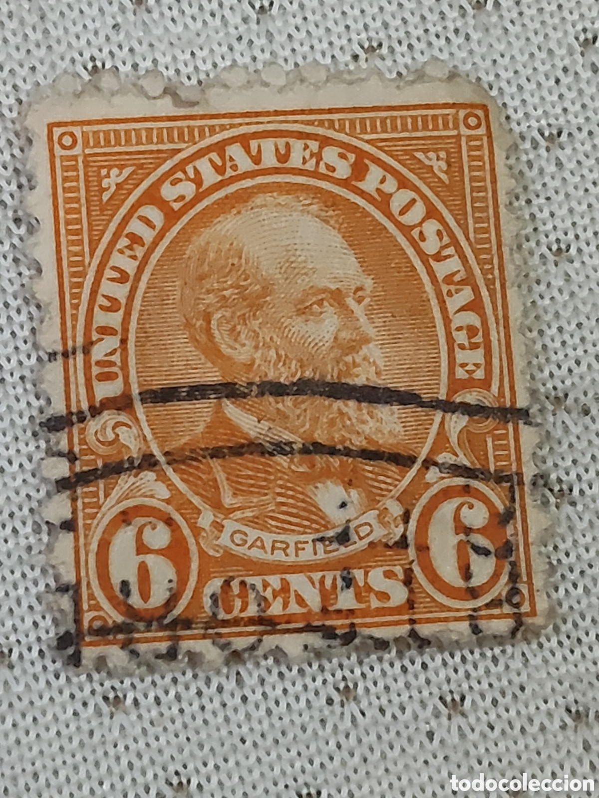 Sellos: Sello de Estados Unidos Presidente James A.Garfield 1922-31 usado