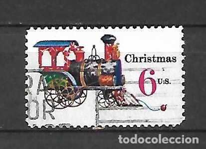 Sellos: locomotora de juguete , EE.UU. sello del a&ntilde;o 1972