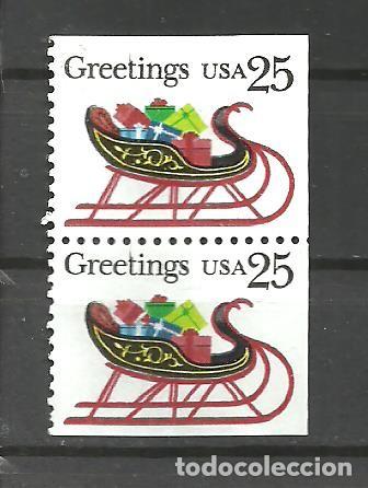 Sellos: ESTADOS UNIDOS 1989 - YVERT NRO. CHRISTMAS - USADO